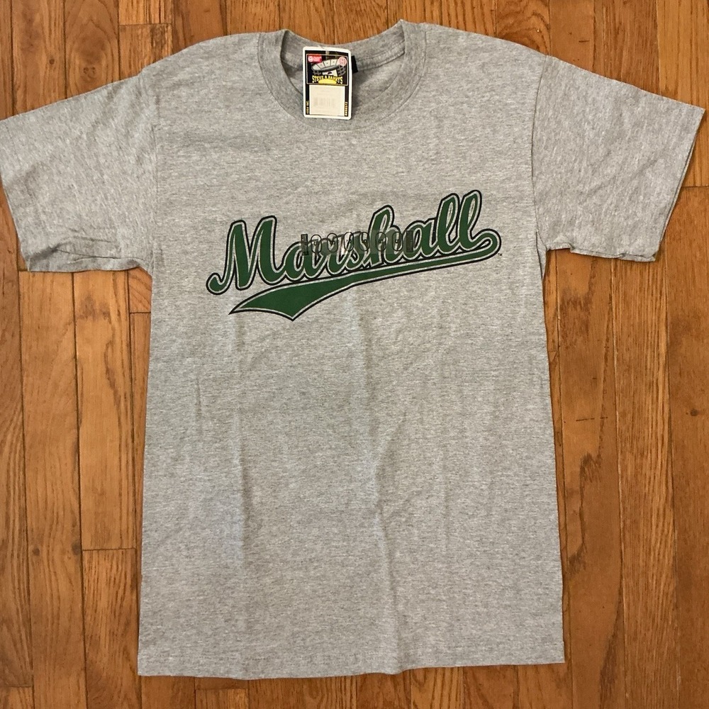 Marshall‎ University Thundering Herd MU Cotton Script T Shirt Steve & Barry's S